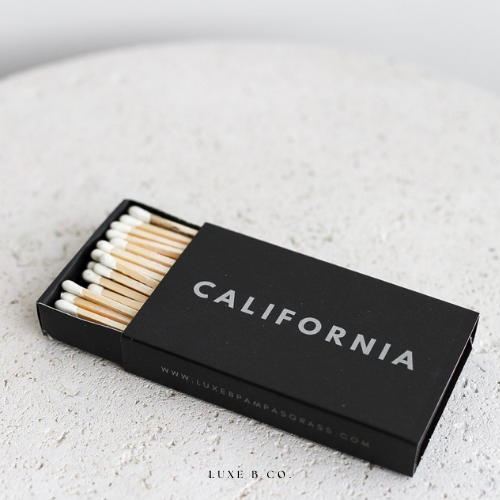 Matches Matchbox California