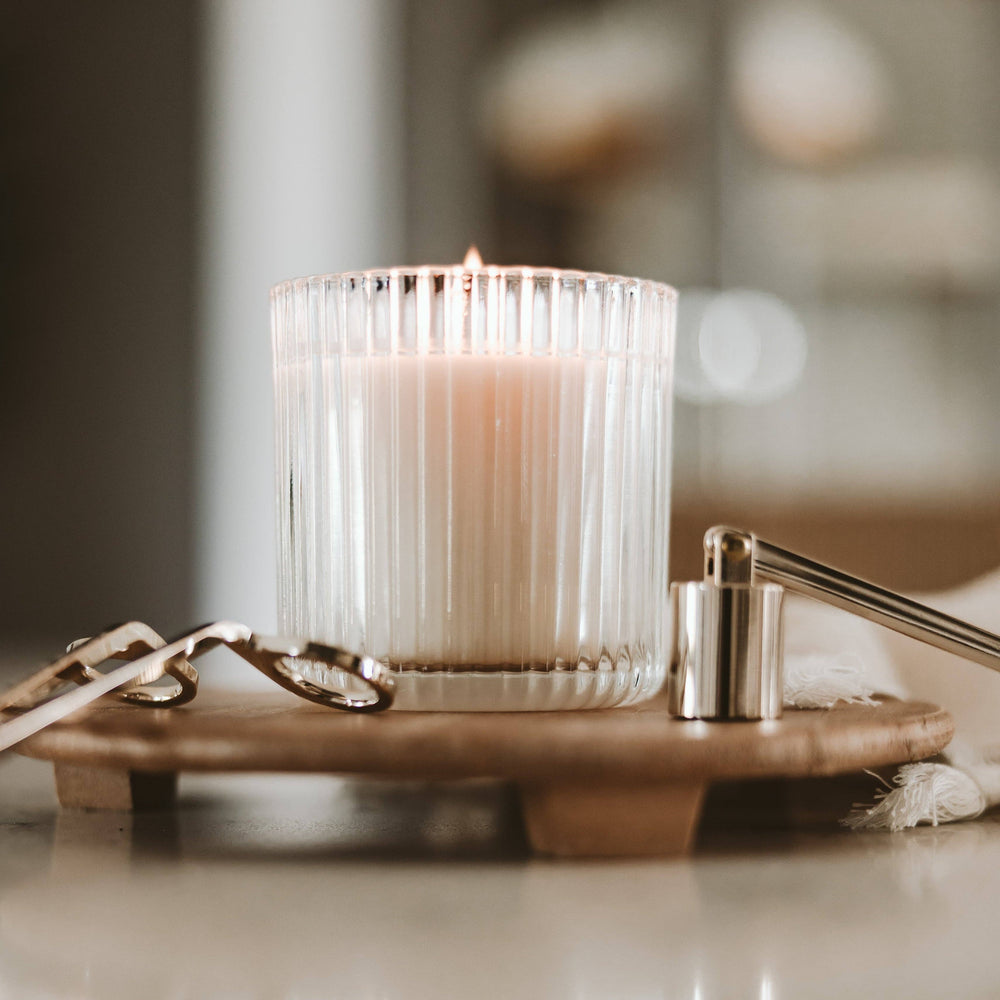 Fluted Weekend Soy Candle