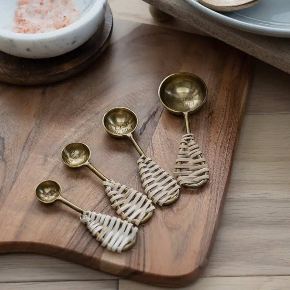 Teardrop Jute Measuring Spoon