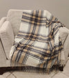 Classic Plaid Throw Blanket